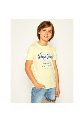 Pepe Jeans Тишърт Albert PB502817 Жълт Regular Fit - Pepit.bg