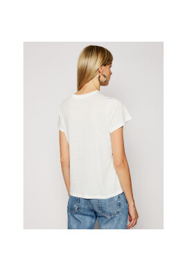 Pepe Jeans Тишърт Alex PL504796 Бял Regular Fit - Pepit.bg