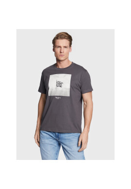Pepe Jeans Тишърт Alfred PM508649 Сив Regular Fit - Pepit.bg
