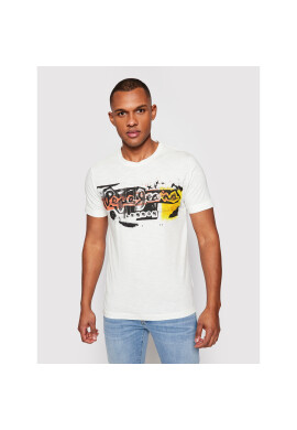 Pepe Jeans Тишърт Amersham PM504034 Бежов Regular Fit - Pepit.bg
