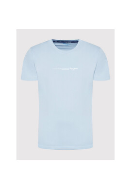 Pepe Jeans Тишърт Andreas PM508268 Син Regular Fit - Pepit.bg