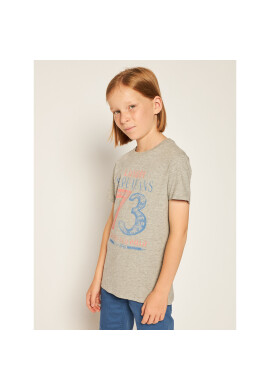 Pepe Jeans Тишърт Andy 207071179 Сив Regular Fit - Pepit.bg