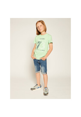 Pepe Jeans Тишърт Andy PB502823 Зелен Regular Fit - Pepit.bg