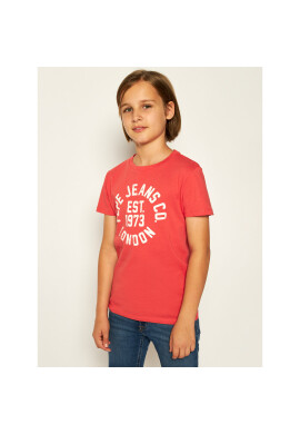 Pepe Jeans Тишърт Anthony PB502824 Червен Regular Fit - Pepit.bg