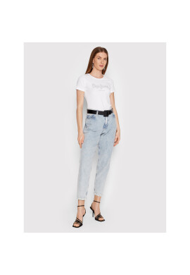 Pepe Jeans Тишърт Beatrice PL504434 Бял Regular Fit - Pepit.bg