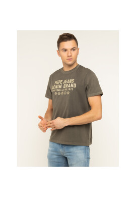 Pepe Jeans Тишърт Ben PM506903 Кафяв Regular Fit - Pepit.bg