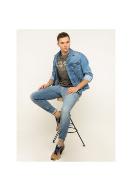 Pepe Jeans Тишърт Ben PM506903 Кафяв Regular Fit - Pepit.bg