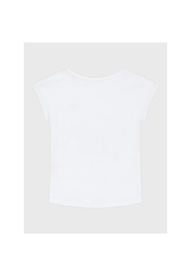 Pepe Jeans Тишърт Bloomy PG502930 Бял Regular Fit - Pepit.bg