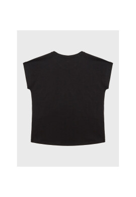 Pepe Jeans Тишърт Bloomy PG502930 Черен Regular Fit - Pepit.bg