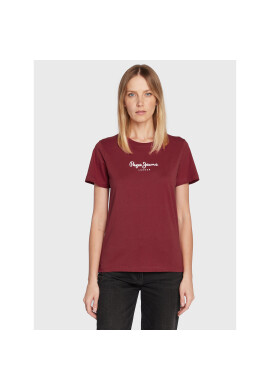 Pepe Jeans Тишърт Camila PL505292 Червен Regular Fit - Pepit.bg