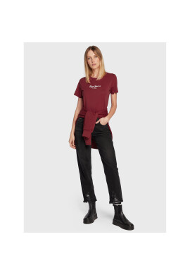 Pepe Jeans Тишърт Camila PL505292 Червен Regular Fit - Pepit.bg
