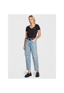 Pepe Jeans Тишърт Corine PL505305 Черен Regular Fit - Pepit.bg