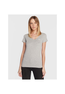 Pepe Jeans Тишърт Corine PL505305 Сив Regular Fit - Pepit.bg