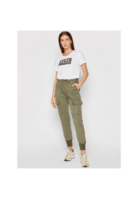 Pepe Jeans Тишърт Cristinas PL504996 Бял Regular Fit - Pepit.bg