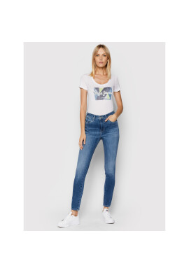 Pepe Jeans Тишърт Dafne PL505058 Бял Regular Fit - Pepit.bg