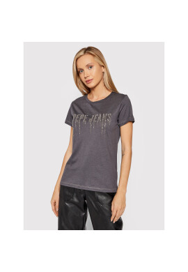 Pepe Jeans Тишърт Debo PL504997 Сив Regular Fit - Pepit.bg