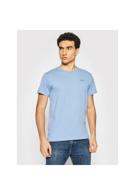 Pepe Jeans Тишърт Derek PM508011 Син Regular Fit - Pepit.bg