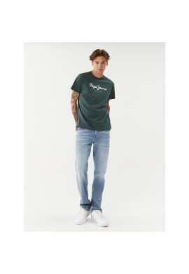 Pepe Jeans Тишърт Eggo N PM508208 Зелен Regular Fit - Pepit.bg