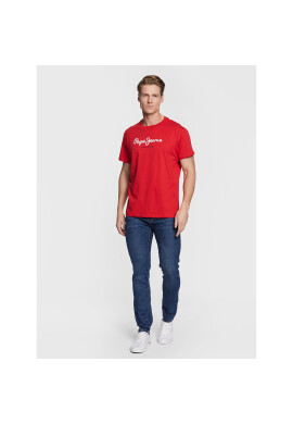 Pepe Jeans Тишърт Eggo PM508208 Червен Regular Fit - Pepit.bg