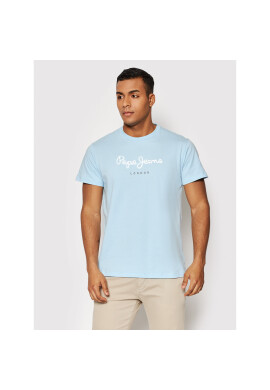 Pepe Jeans Тишърт Eggo PM508208 Син Regular Fit - Pepit.bg