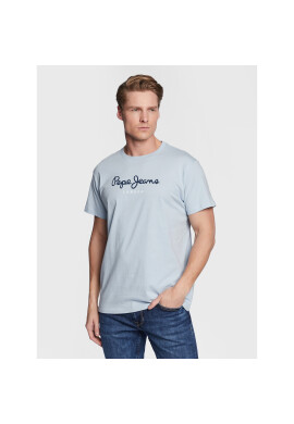 Pepe Jeans Тишърт Eggo PM508208 Син Regular Fit - Pepit.bg