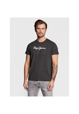 Pepe Jeans Тишърт Eggo PM508208 Сив Regular Fit - Pepit.bg