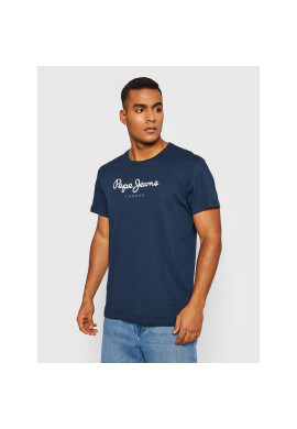 Pepe Jeans Тишърт Eggo PM508208 Тъмносин Regular Fit - Pepit.bg