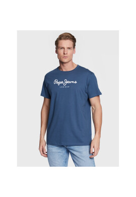 Pepe Jeans Тишърт Eggo PM508208 Тъмносин Regular Fit - Pepit.bg