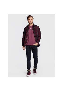 Pepe Jeans Тишърт Eggo PM508208 Виолетов Regular Fit - Pepit.bg