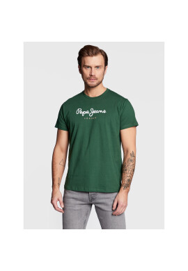 Pepe Jeans Тишърт Eggo PM508208 Зелен Regular Fit - Pepit.bg