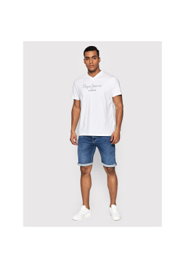 Pepe Jeans Тишърт Eggo PM508271 Бял Regular Fit - Pepit.bg