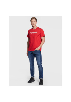Pepe Jeans Тишърт Eggo PM508271 Червен Regular Fit - Pepit.bg