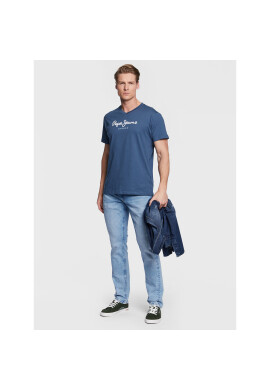 Pepe Jeans Тишърт Eggo PM508271 Тъмносин Regular Fit - Pepit.bg