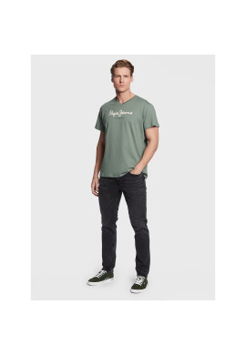 Pepe Jeans Тишърт Eggo PM508271 Зелен Regular Fit - Pepit.bg