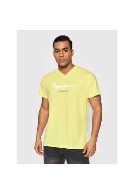 Pepe Jeans Тишърт Eggo PM508271 Жълт Regular Fit - Pepit.bg