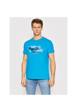 Pepe Jeans Тишърт Golders N PM508105 Син Regular Fit - Pepit.bg