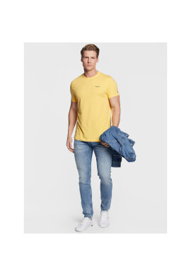 Pepe Jeans Тишърт Jack PM508663 Жълт Slim Fit - Pepit.bg