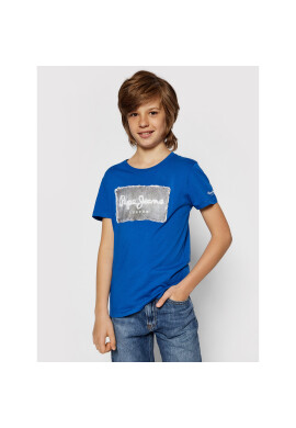 Pepe Jeans Тишърт Jacob PB503145 Син Regular Fit - Pepit.bg