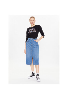 Pepe Jeans Тишърт Luna PL505394 Черен Regular Fit - Pepit.bg