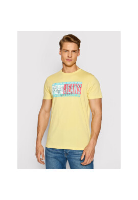 Pepe Jeans Тишърт Mark PM507768 Жълт Regular Fit - Pepit.bg