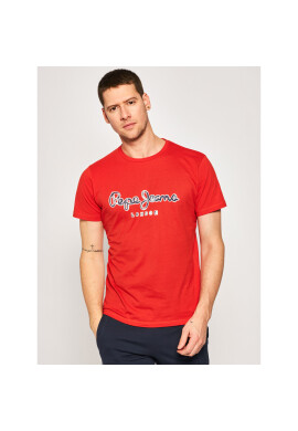 Pepe Jeans Тишърт Merton PM507167 Червен Regular Fit - Pepit.bg