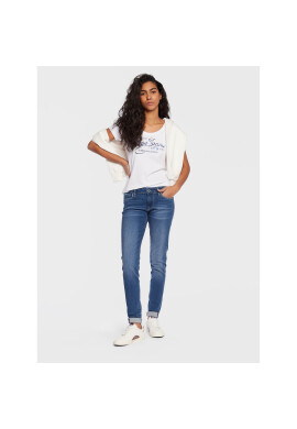 Pepe Jeans Тишърт Mery PL505418 Бял Regular Fit - Pepit.bg