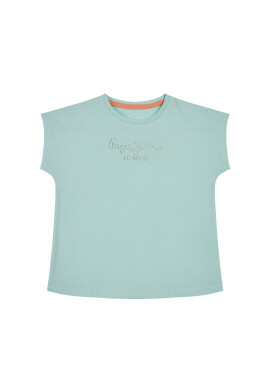 Pepe Jeans Тишърт Nuria PG502508 Зелен Regular Fit - Pepit.bg