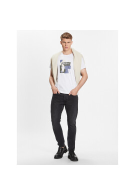 Pepe Jeans Тишърт Oldwive PM508942 Бял Regular Fit - Pepit.bg