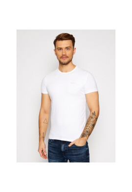 Pepe Jeans Тишърт Orginal Basic PM503835 Бял Slim Fit - Pepit.bg