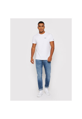 Pepe Jeans Тишърт Original Basic 3 N PM508212 Бял Slim Fit - Pepit.bg
