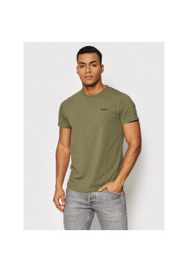 Pepe Jeans Тишърт Original Basic PM508212 Зелен Slim Fit - Pepit.bg