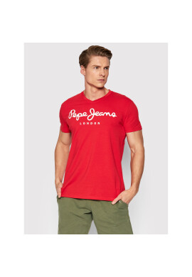Pepe Jeans Тишърт Original PM508274 Червен Slim Fit - Pepit.bg