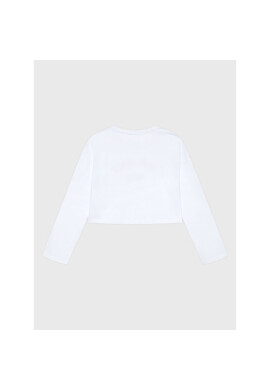Pepe Jeans Тишърт Paullete PG502955 Бял Regular Fit - Pepit.bg