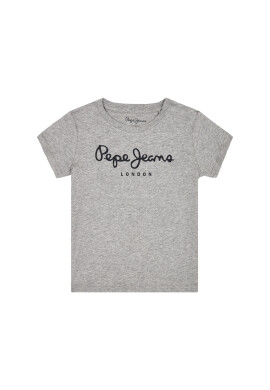 Pepe Jeans Тишърт PB501228 Сив Regular Fit - Pepit.bg